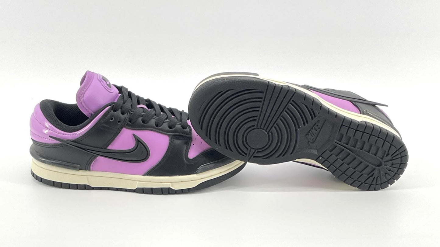 Wmns Dunk Low Twist 'Black Rush Fuchsia'