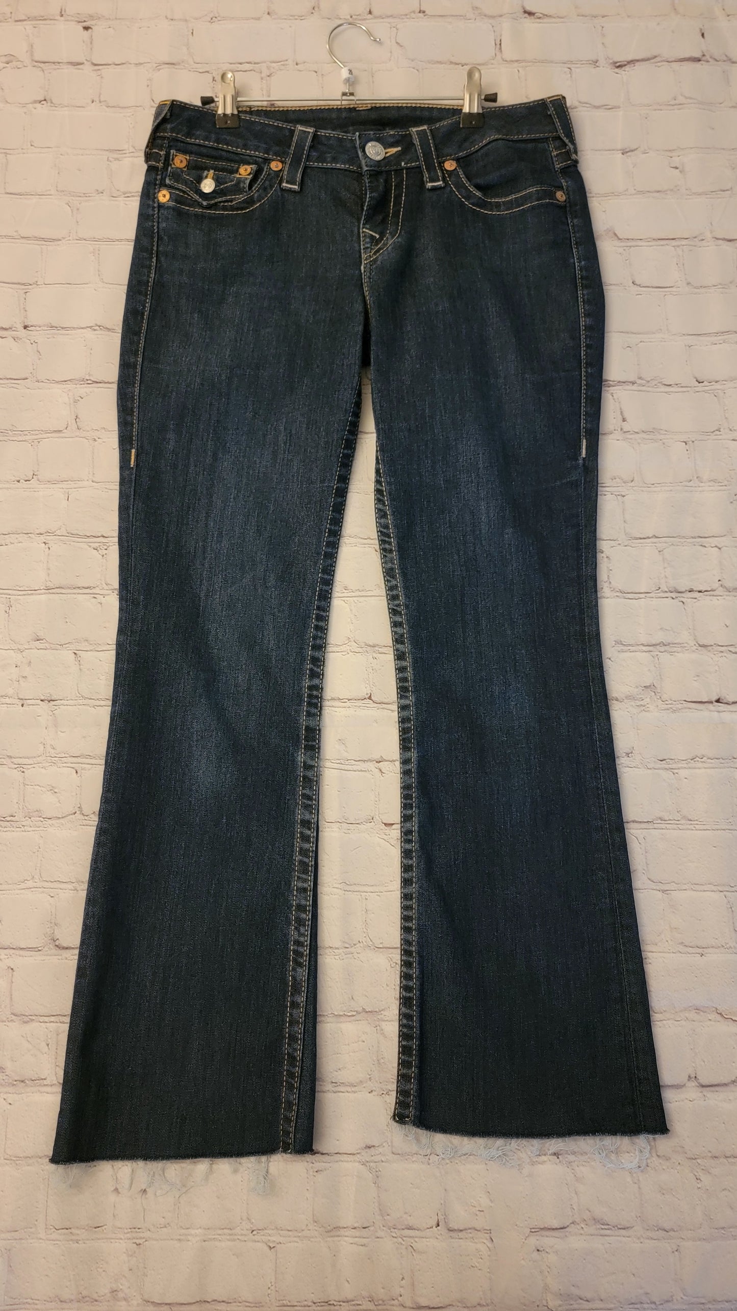 True Religion Women's Boot Cut Blue Jeans' WLH564X55