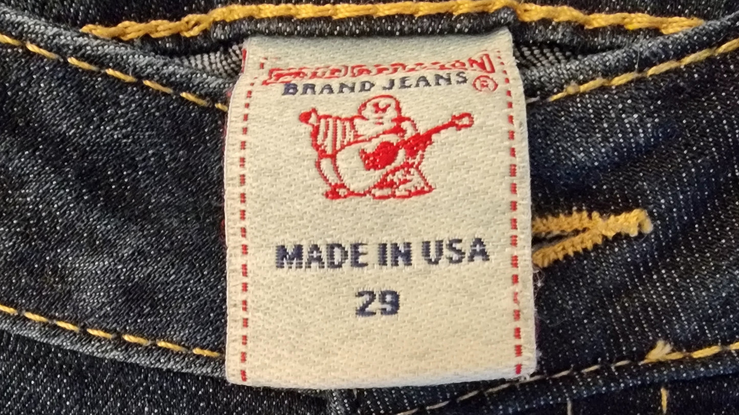 True Religion Women's Boot Cut Blue Jeans' WLH564X55