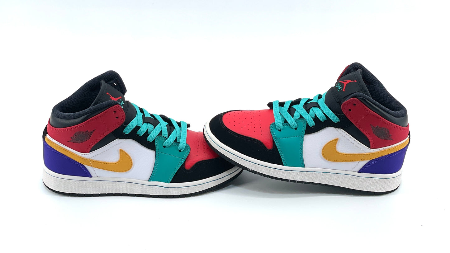 Air Jordan 1 Mid GS 'Multi-Color'
