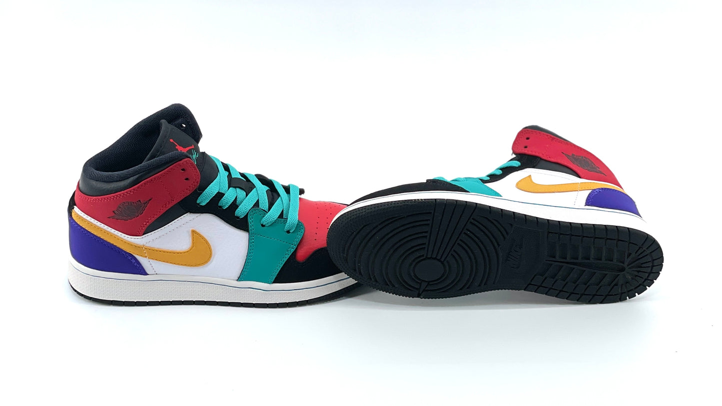 Air Jordan 1 Mid GS 'Multi-Color'