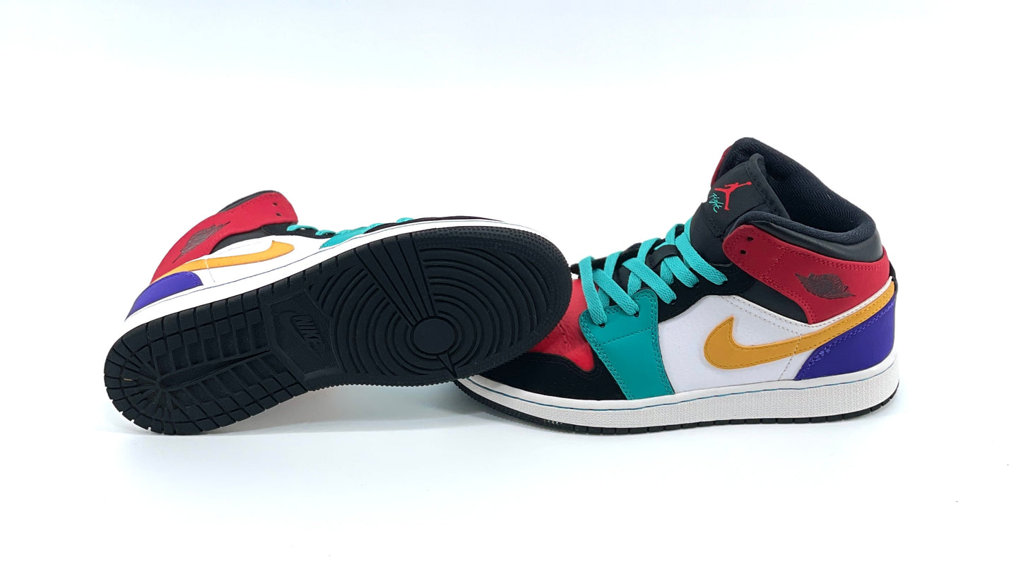 Air Jordan 1 Mid GS 'Multi-Color'