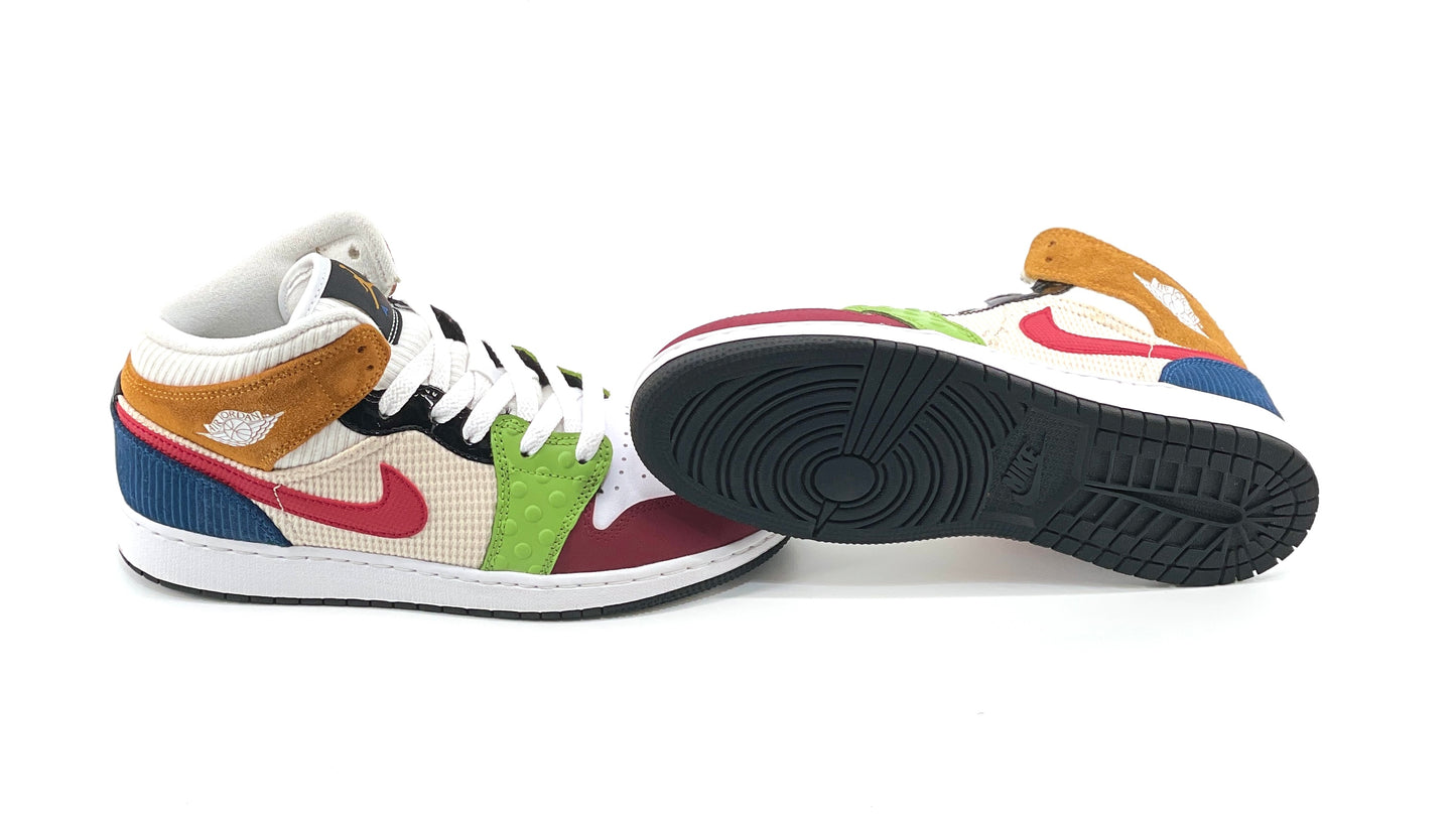 Air Jordan 1 Mid SE GS 'Messy Room'