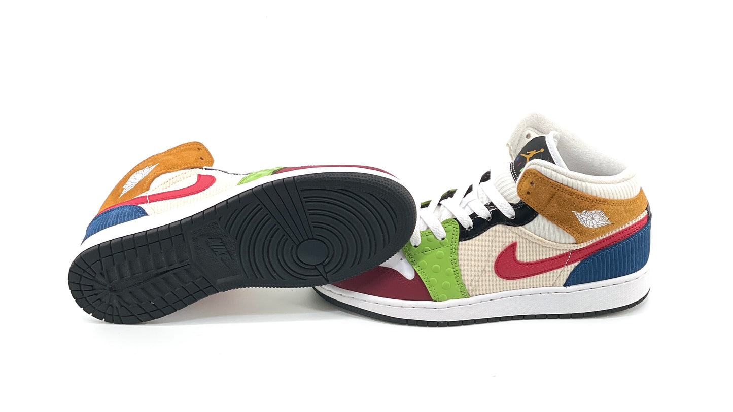 Air Jordan 1 Mid SE GS 'Messy Room'