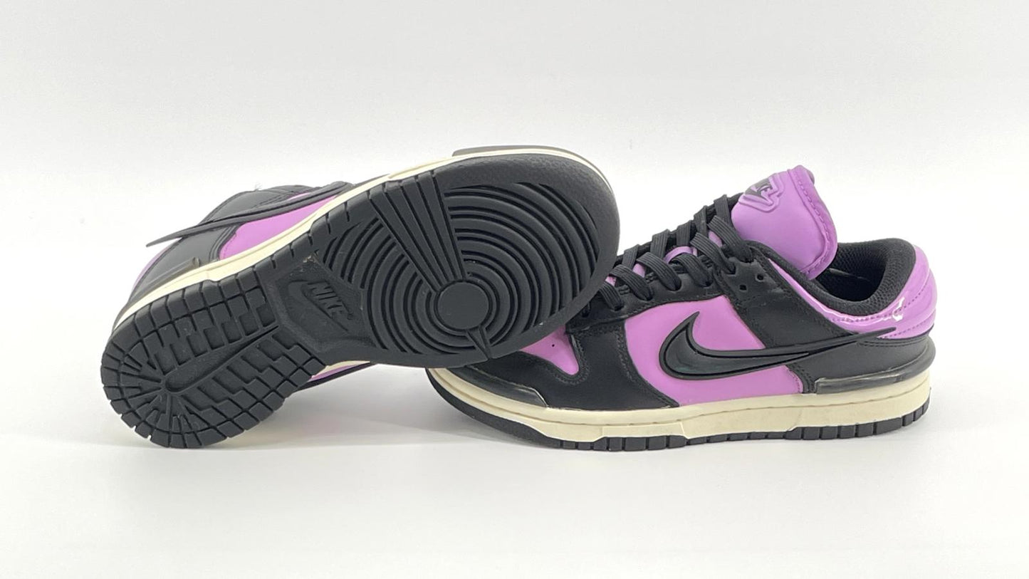 Wmns Dunk Low Twist 'Black Rush Fuchsia'