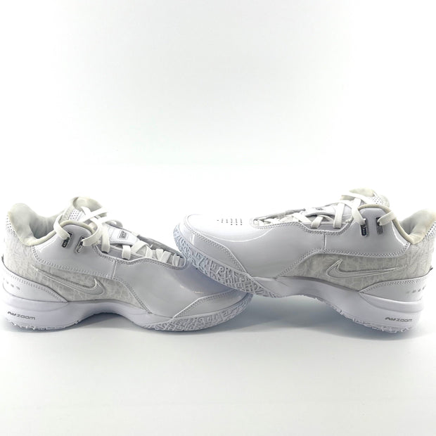 Nike Zoom LeBron NXXT Gen AMPD White Silver (Pristine) (No Box)