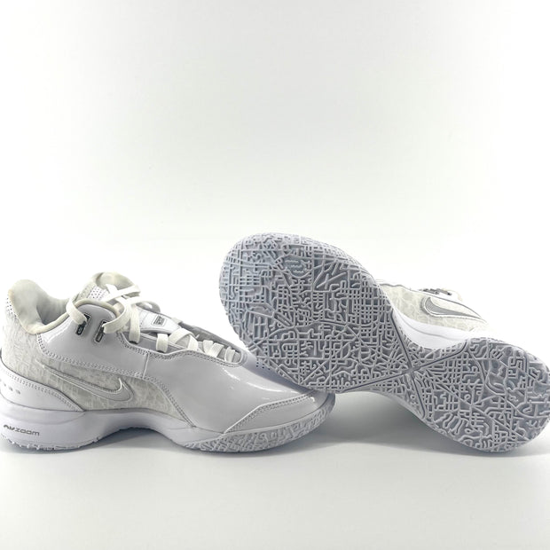 Nike Zoom LeBron NXXT Gen AMPD White Silver (Pristine) (No Box)