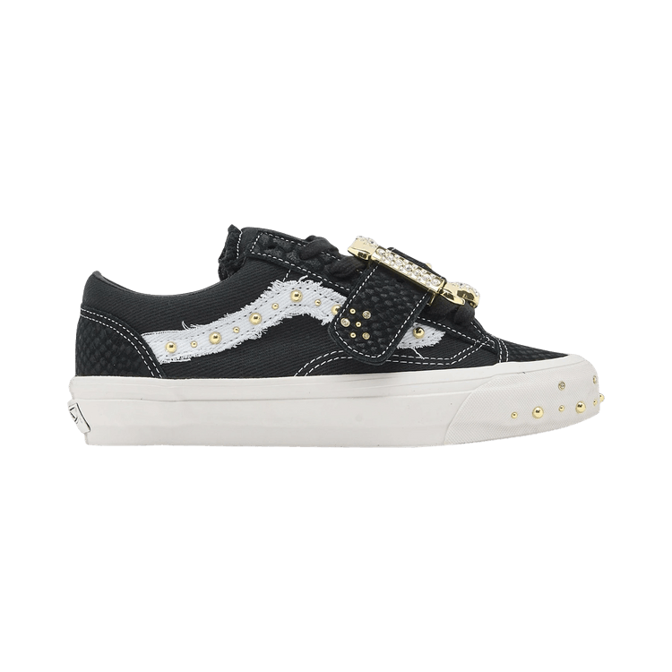 Vans Premium Old Skool 36 Metagirl Buckle Black White (New) (Original)