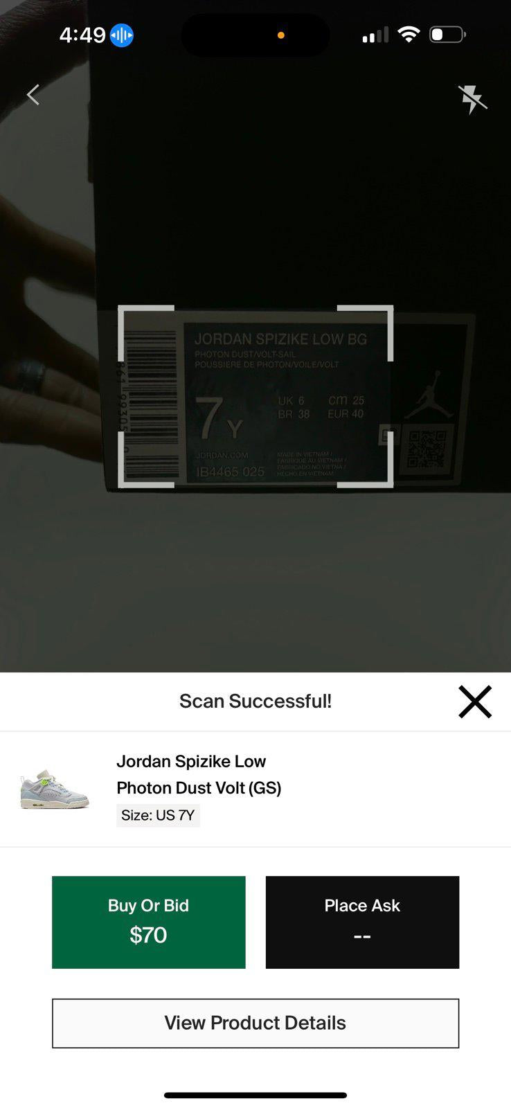 Air Jordan Spizike Low GS 'Photon Dust Volt'