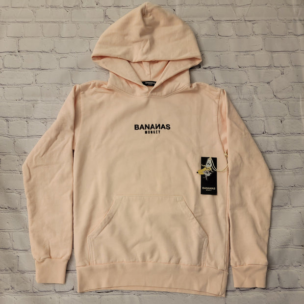 Bananas Monkey Youth Logo Hoodie (Ice Pink)