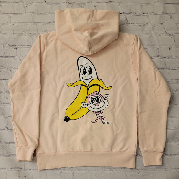 Bananas Monkey Youth Logo Hoodie (Ice Pink)