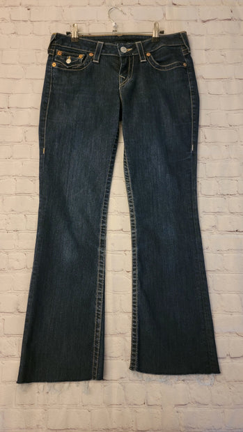 True Religion Women's Boot Cut Blue Jeans' WLH564X55