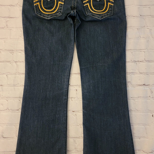 True Religion Women's Boot Cut Blue Jeans' WLH564X55