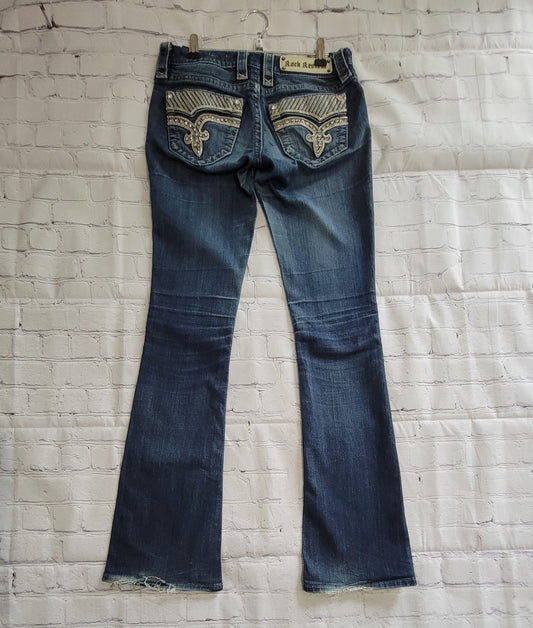 Rock Revival Klarry Boot Blue Jeans