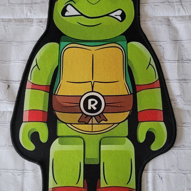 Custom TMNT Raphael Bearbrick Rug