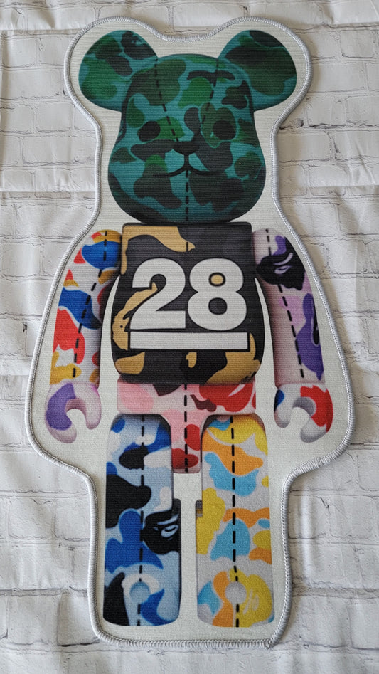 Custom 28 Multicolor Bearbrick Rug