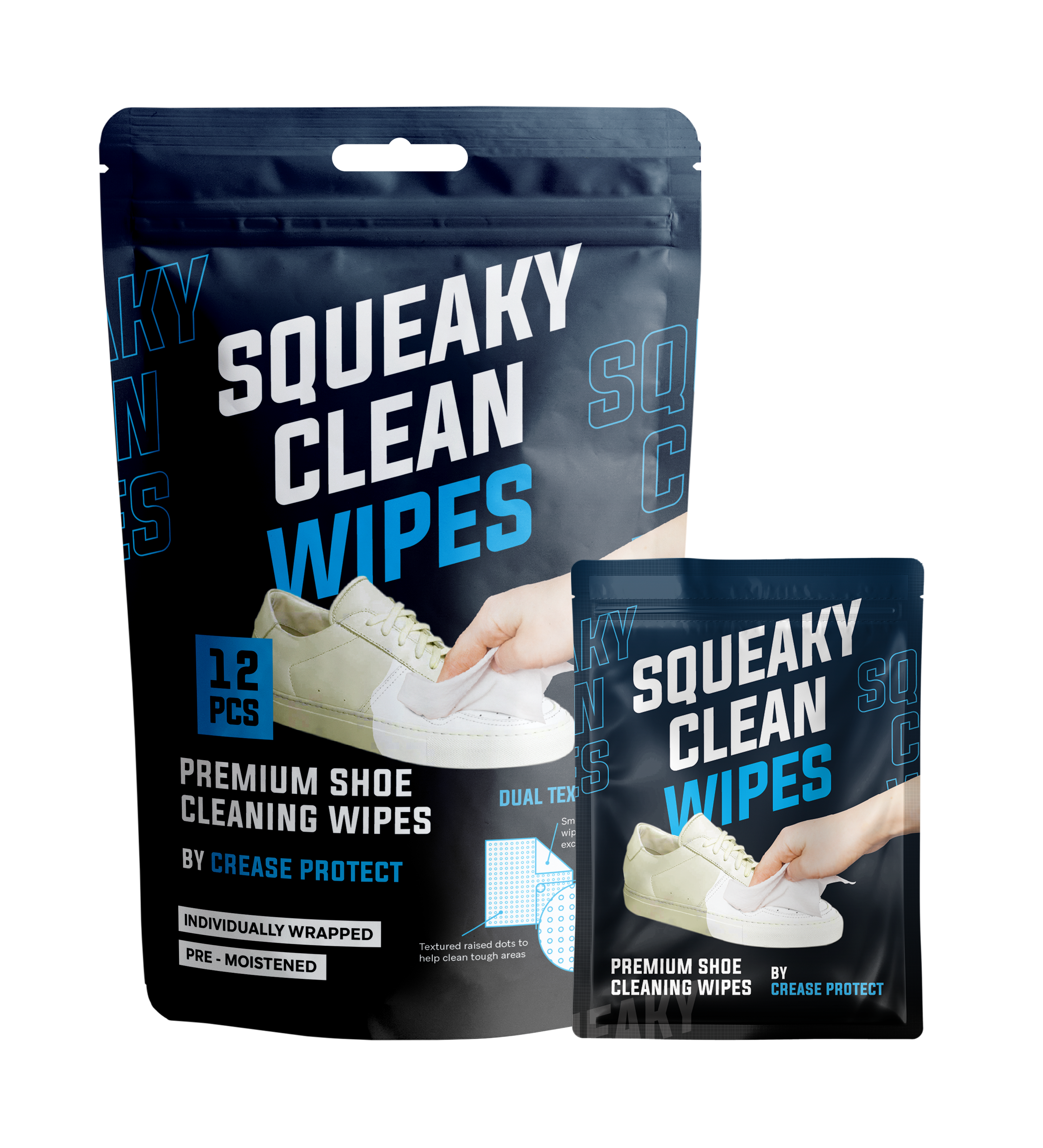 Crease Protect - Squeaky Clean Wipes