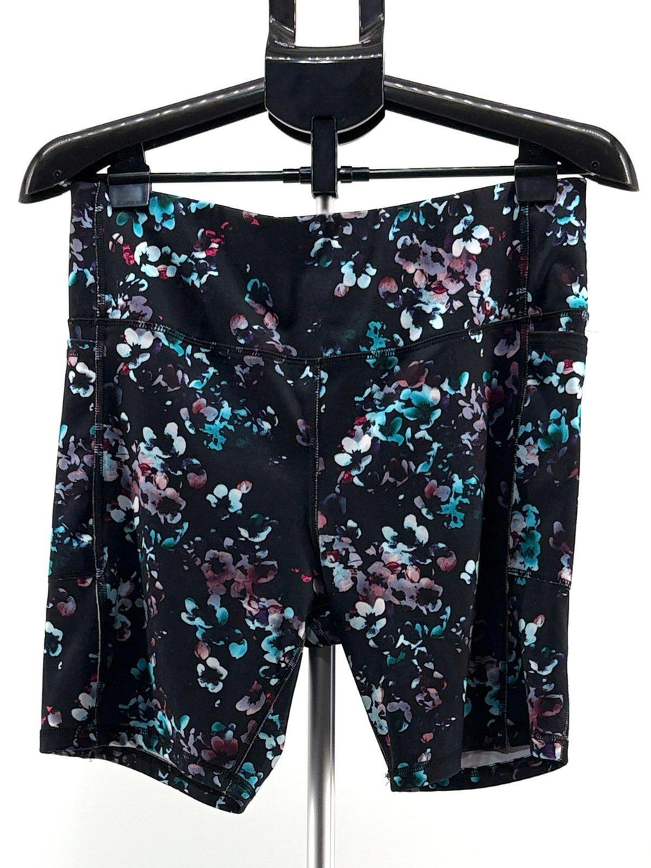 Athletic Works Floral Biker Shorts