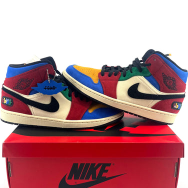 Jordan 1 Mid SE Fearless Blue the Great (Pristine) (Original)
