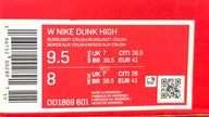Wmns Dunk High 'Burgundy Crush'