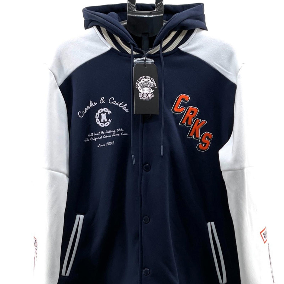 Crooks & Castles Ruling Elite Button Down Hoodie – Trouble Makers Edition