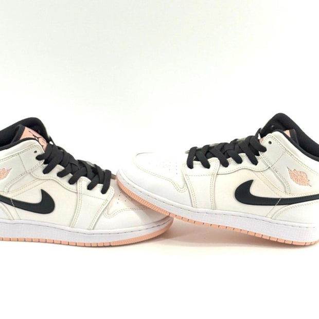 Air Jordan 1 Mid GS 'White Arctic Orange'