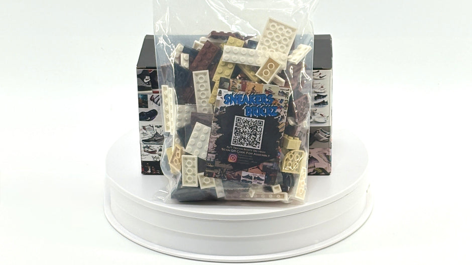 Sneaker Brick: Travis Scott AJ1 High with Mini Figure