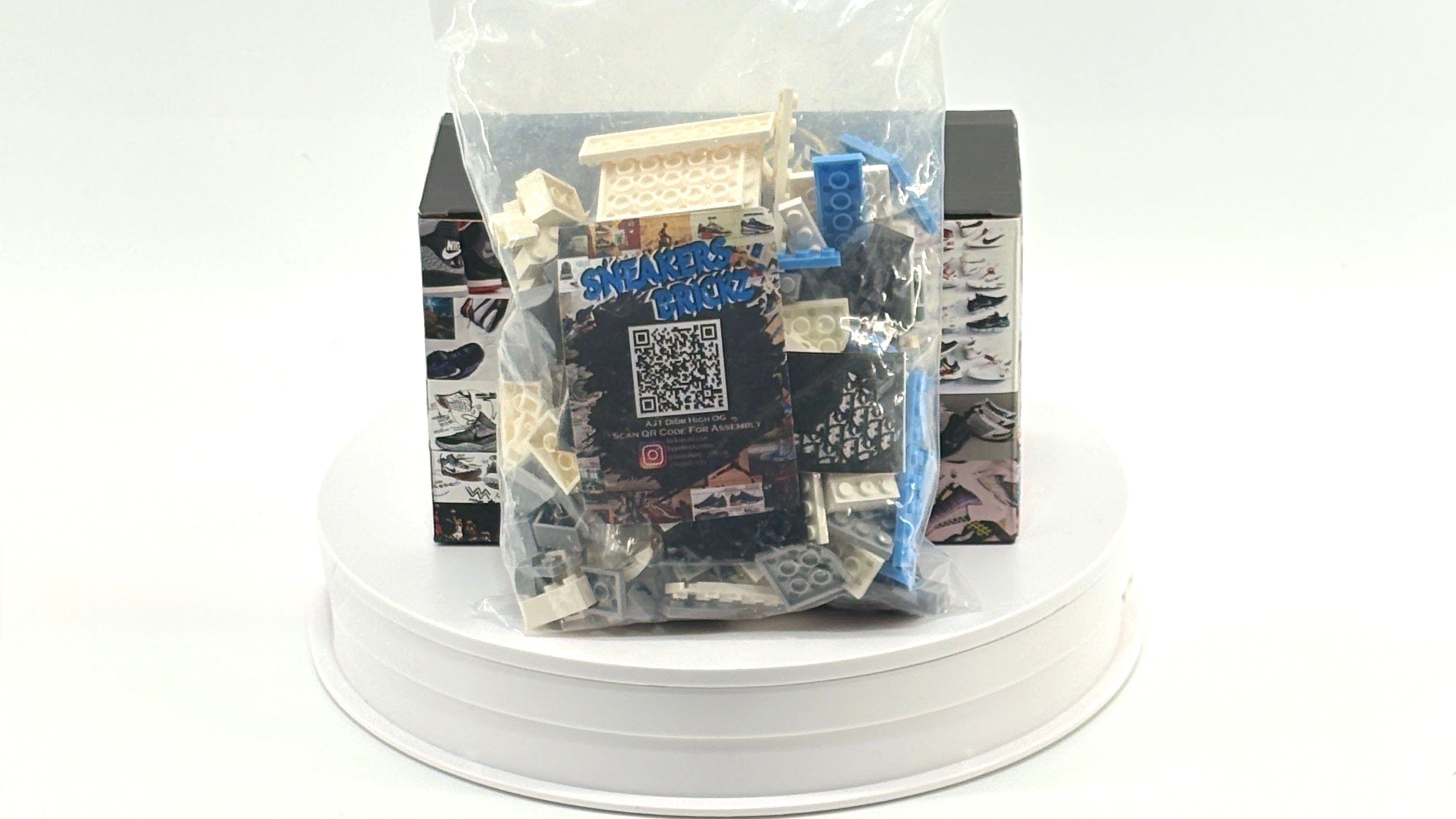 Sneaker Brick: AJ1 Dior High with Mini Figure