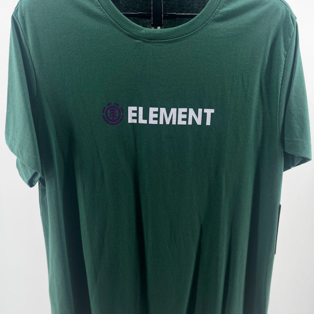 Element Brand Logo T-Shirt - Trekking Green