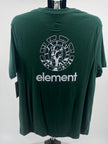 Element Brand Logo T-Shirt - Trekking Green