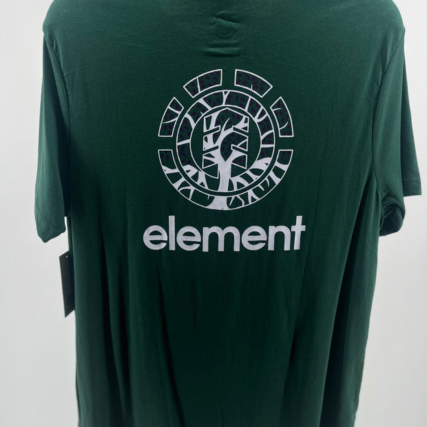 Element Brand Logo T-Shirt - Trekking Green