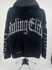 Crooks & Castles Oversize Barb Wire Serpent F/B Hoodie