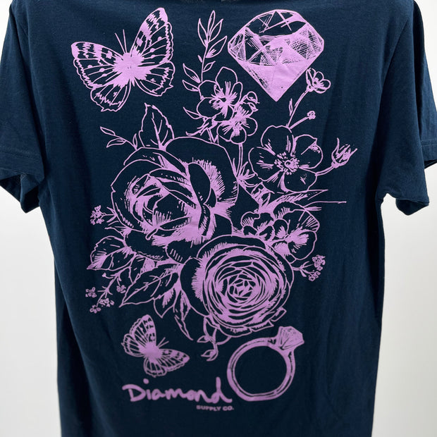 Diamond Supply Co. "Floral & Gem" T-Shirt