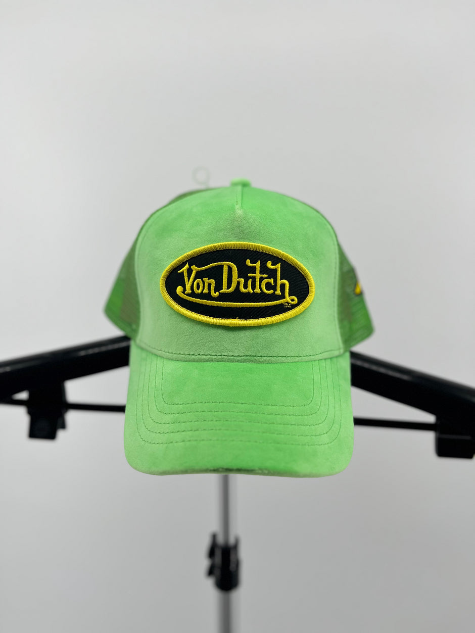 Von Dutch "Yellow Oval Logo" Trucker Hat
