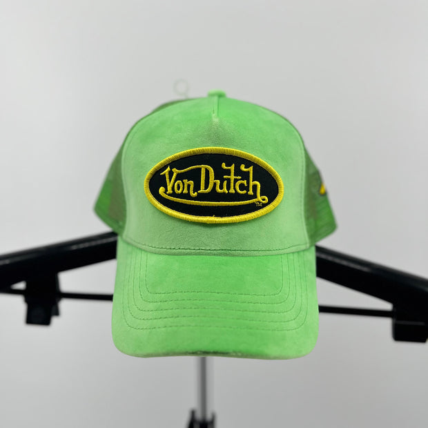 Von Dutch "Yellow Oval Logo" Trucker Hat
