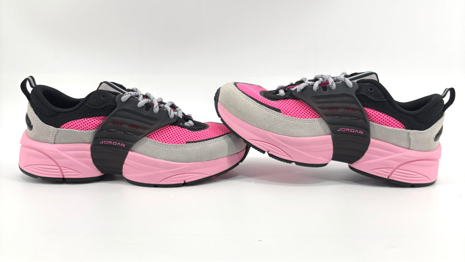 Jordan Trunner O/S Wolf Grey Pink Blast (NWOT) (No Box)