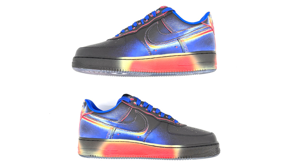 Nike Air Force 1 Low Retro Heat Map Black Racer Blue (New) (Original)