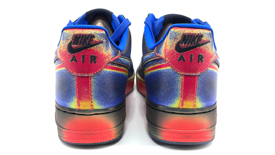 Nike Air Force 1 Low Retro Heat Map Black Racer Blue (New) (Original)