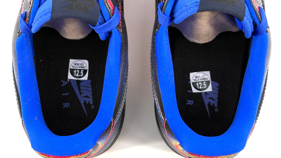 Nike Air Force 1 Low Retro Heat Map Black Racer Blue (New) (Original)