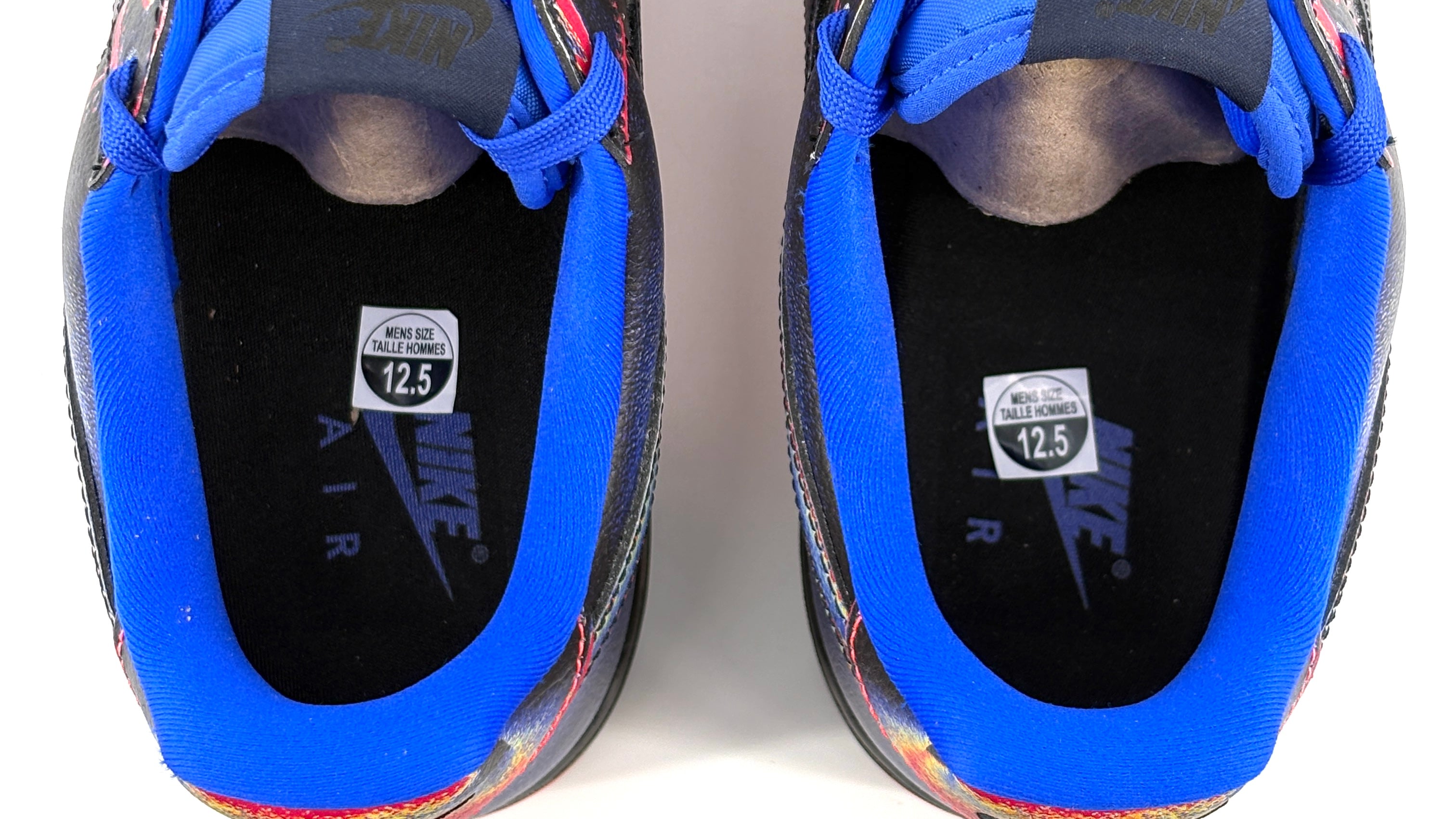 Nike Air Force 1 Low Retro Heat Map Black Racer Blue (New) (Original)