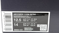 Nike Air Force 1 Low Retro Heat Map Black Racer Blue (New) (Original)