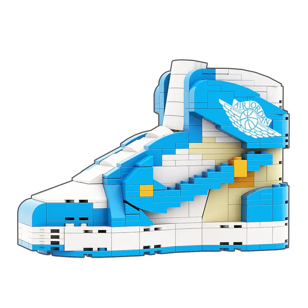 Sneaker Brick: OFF-White AJ1 UNC with Mini Figure