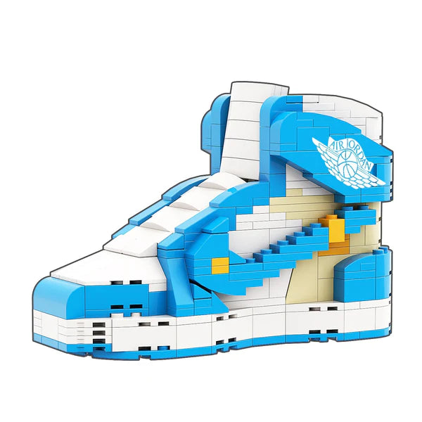 Sneaker Brick: OFF-White AJ1 UNC with Mini Figure