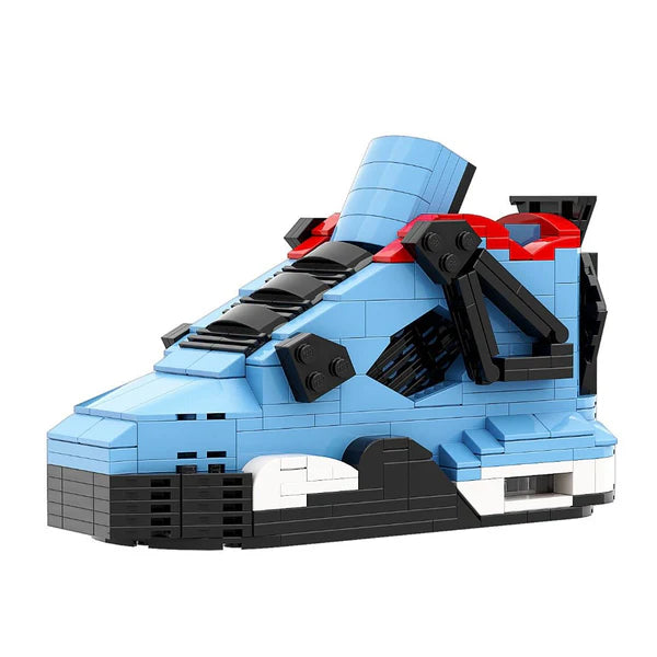 Sneaker Brick: Travis Scott AJ4 with Mini Figure