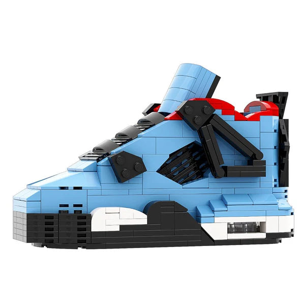 Sneaker Brick: Travis Scott AJ4 with Mini Figure