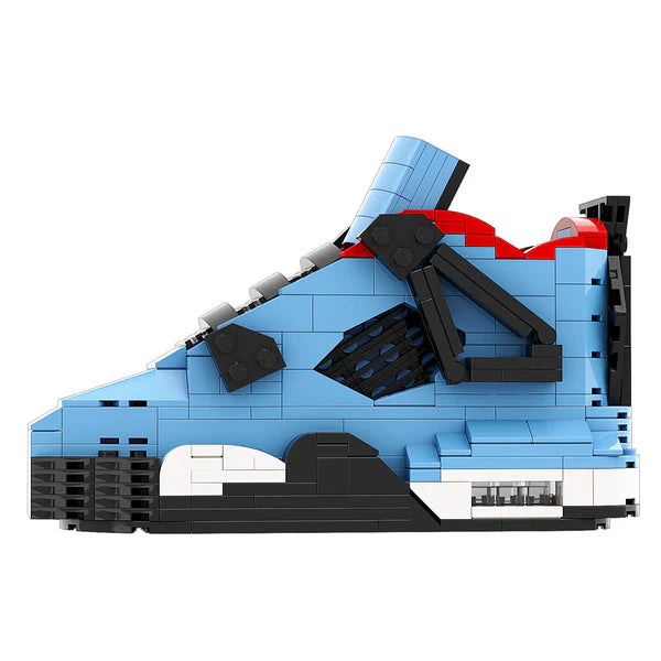 Sneaker Brick: Travis Scott AJ4 with Mini Figure