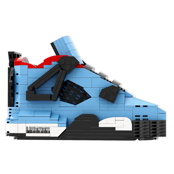 Sneaker Brick: Travis Scott AJ4 with Mini Figure