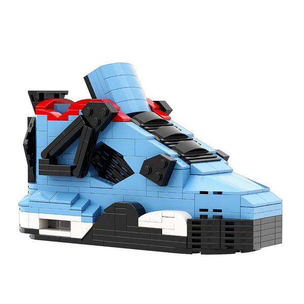 Sneaker Brick: Travis Scott AJ4 with Mini Figure