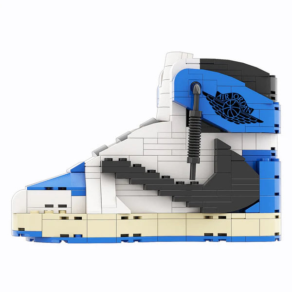 Sneaker Brick: Travis Scott X Fragment AJ1 High with Mini Figure