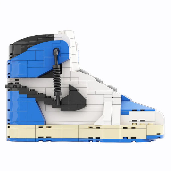 Sneaker Brick: Travis Scott X Fragment AJ1 High with Mini Figure